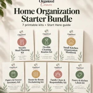 home organization printable bundle