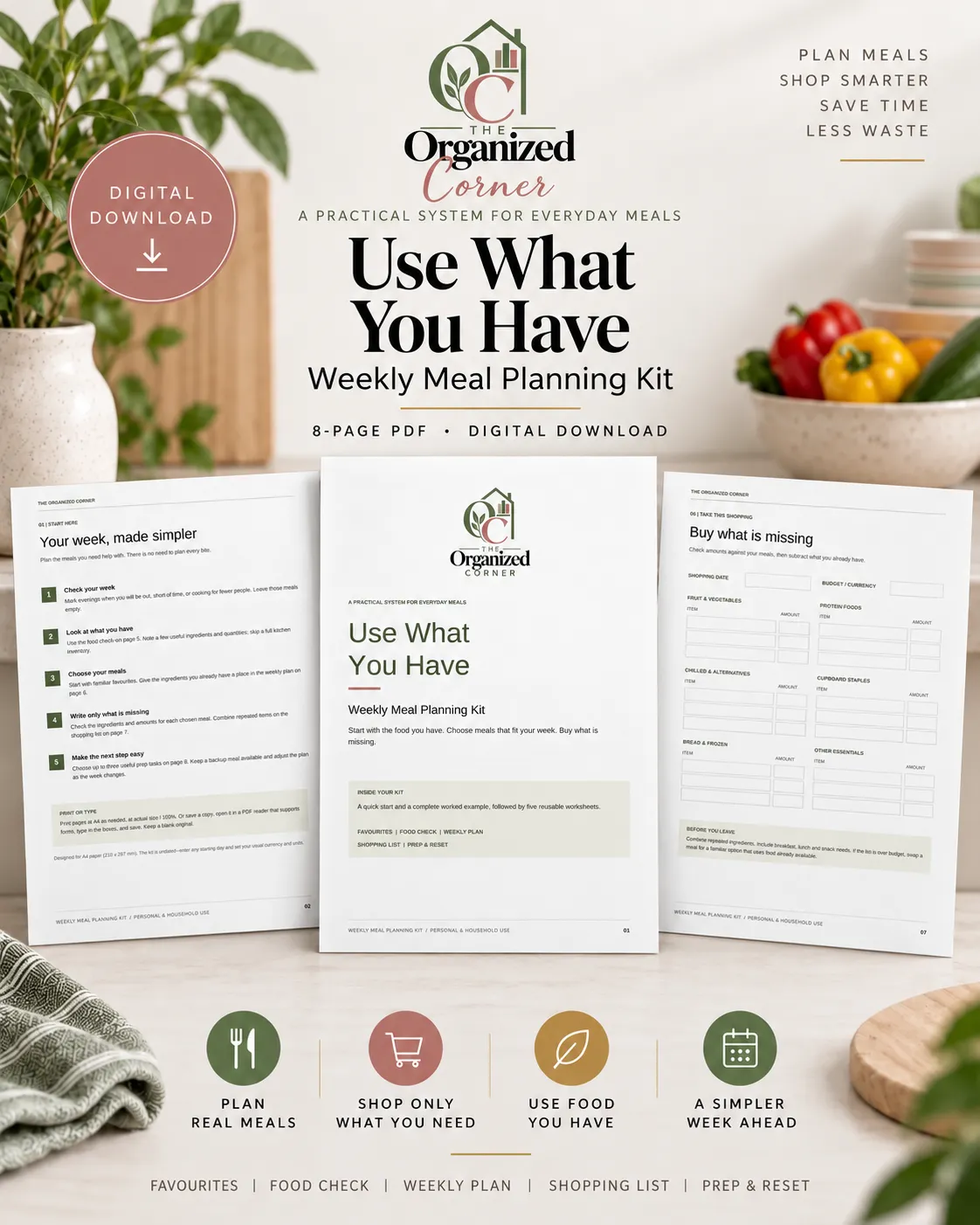 printable weekly meal planner