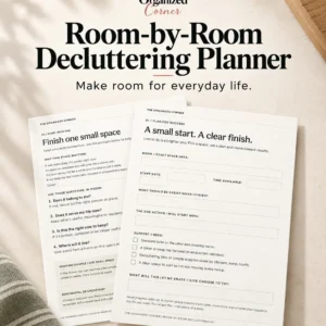 printable room by room decluttering checklist