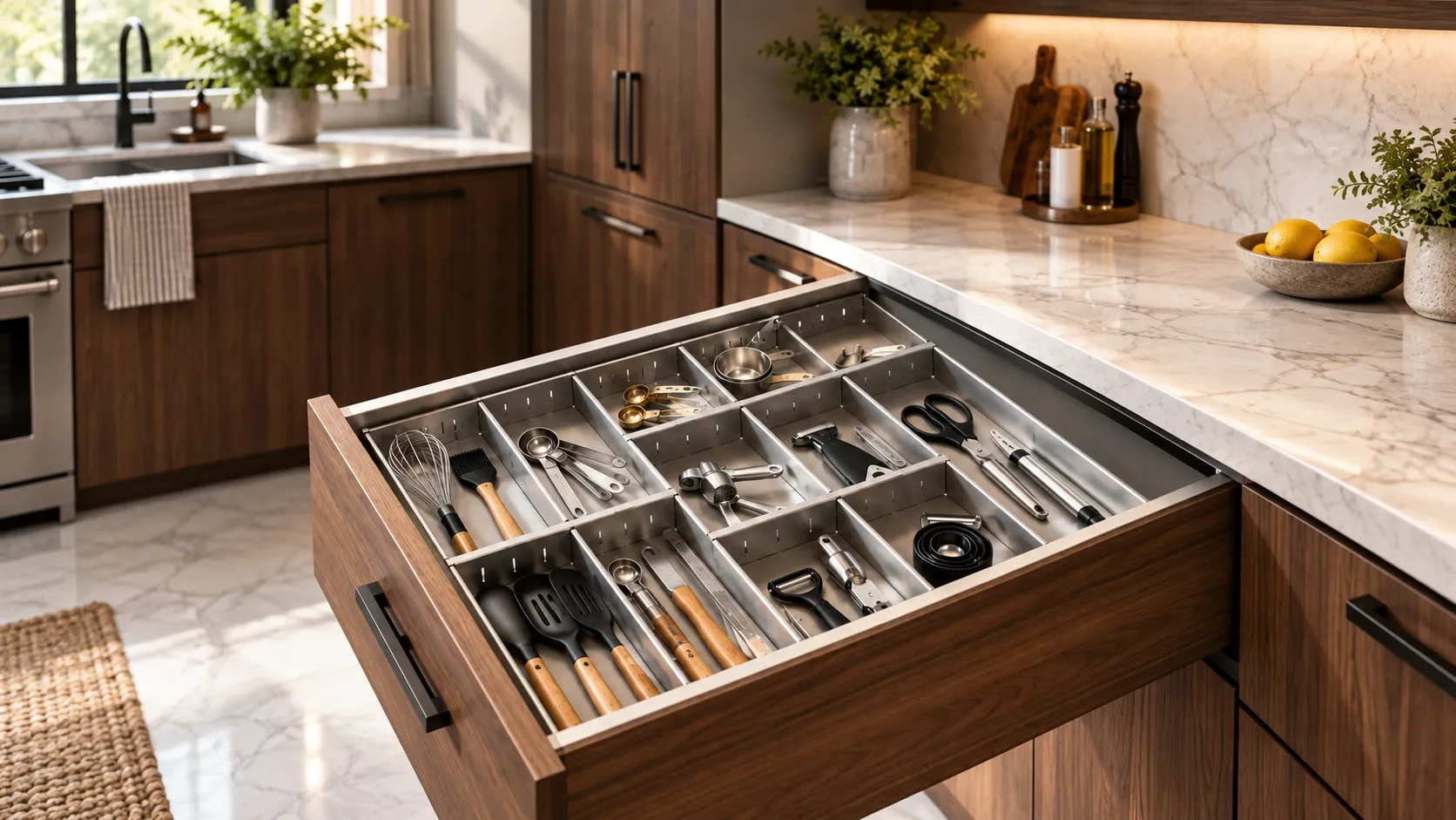 The Simple Fix for Chaotic Kitchen Drawers